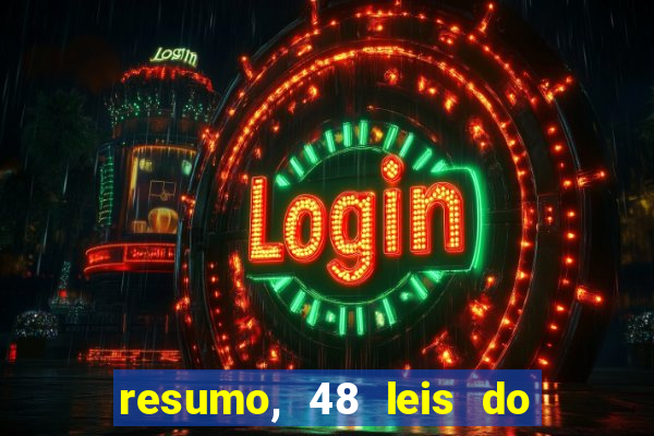 resumo, 48 leis do poder pdf